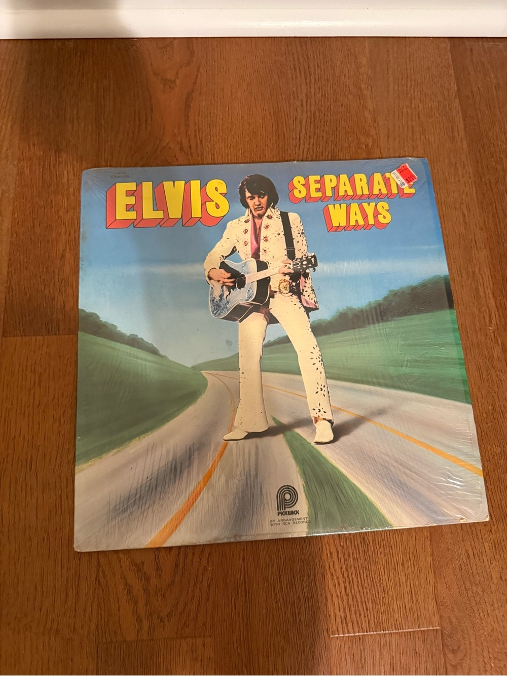 Vintage Elvis Presley Separate Ways Vinyl LP Record CAS-2611 1972